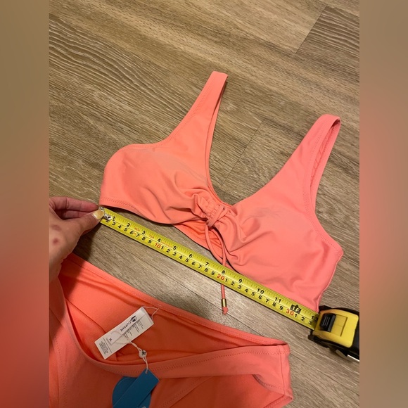 CUPSHE Rosalie Ruched Drawstring Knot Bikini - Picture 7 of 9